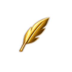 Golden Feather Icon